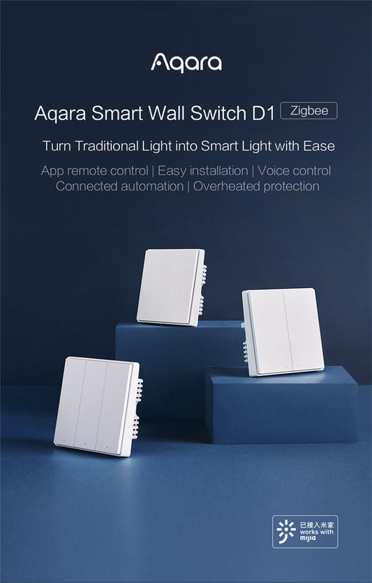 Aqara D1 Smart Wall Switch - Price in Singapore & Key Specs