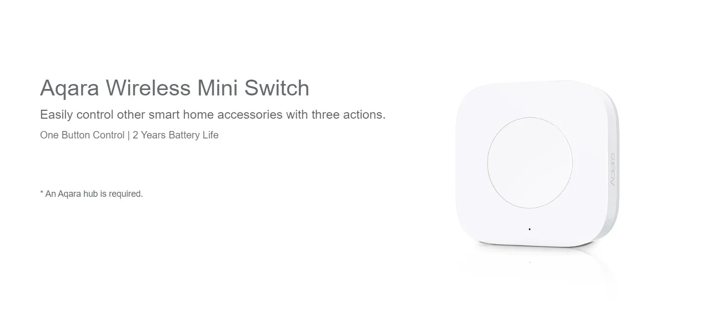 Aqara Wireless Mini Switch T1 Price Singapore