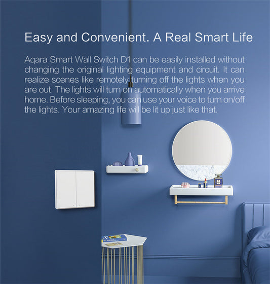 Aqara D1 Smart Wall Switch - Price in Singapore & Key Specs