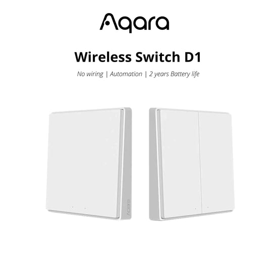 Aqara D1 Wireless Remote Switch - Price in Singapore & Key Specs
