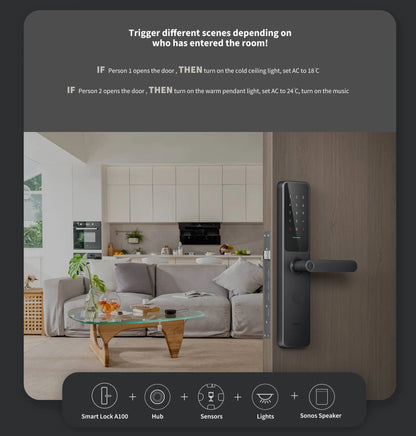 Aqara A100 Zigbee Smart Lock Price Singapore