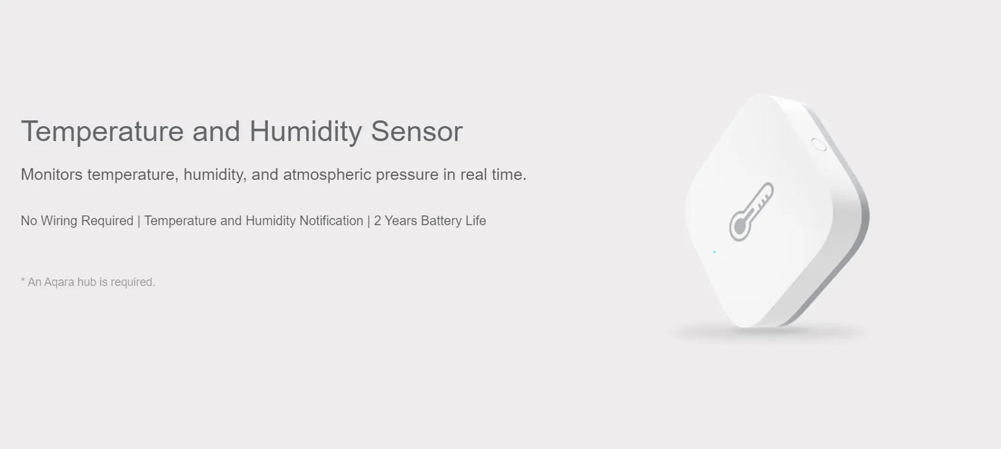 Aqara Temperature and Humidity Sensor T1 Price Singapore
