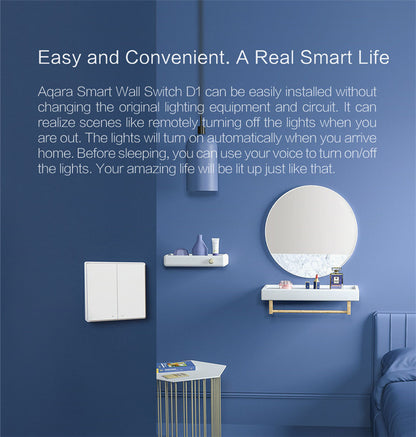 Aqara D1 Smart Wall Switch Price Singapore