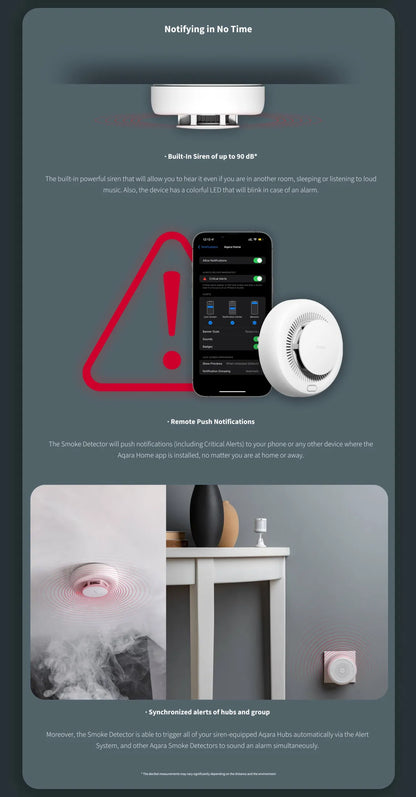 Aqara Smart Smoke Detector Price Singapore
