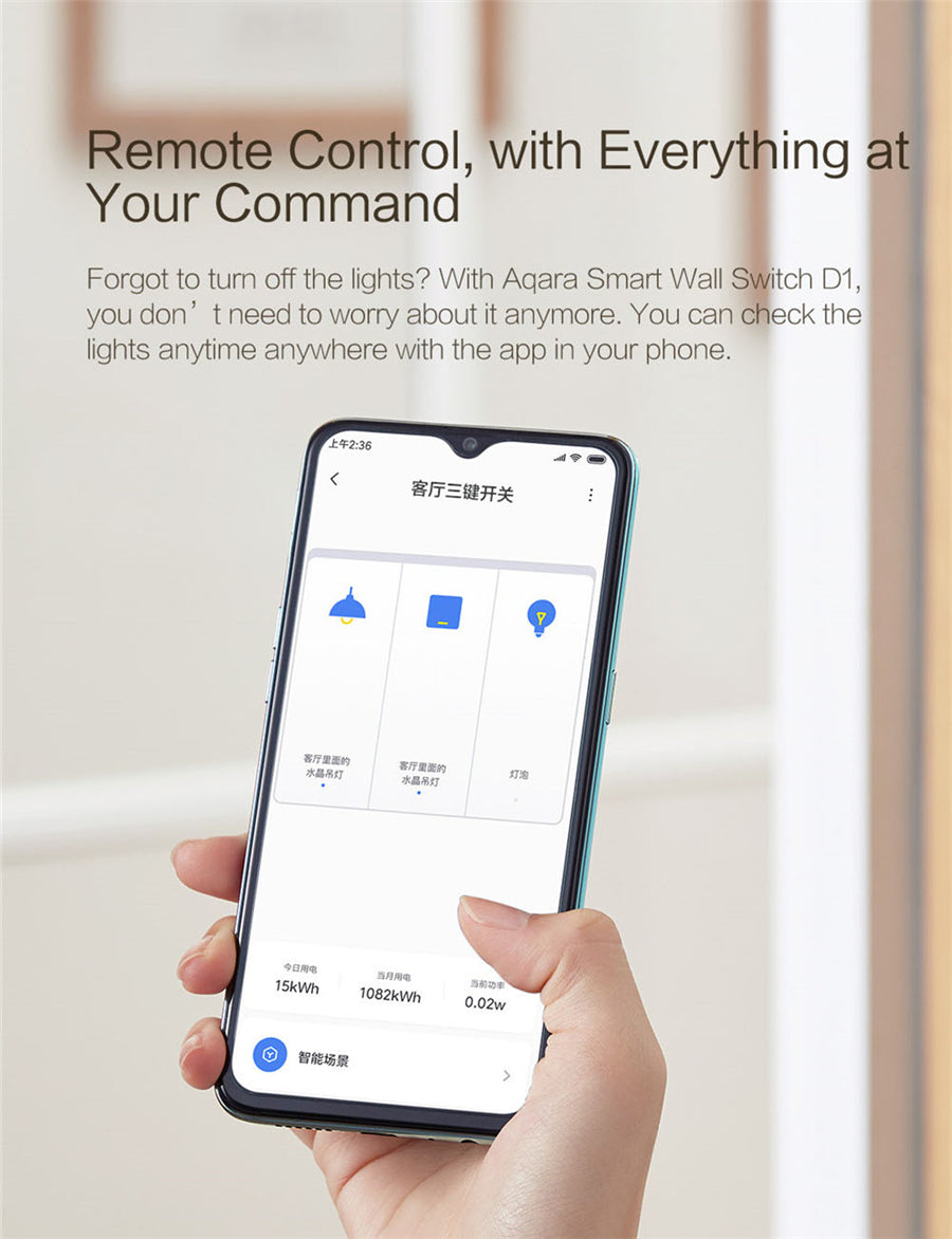 Aqara D1 Smart Wall Switch Price Singapore