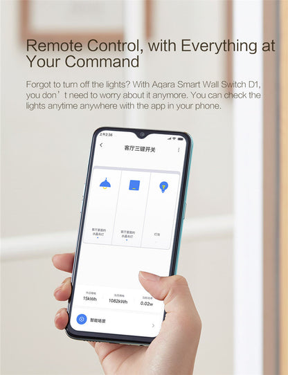 Aqara D1 Smart Wall Switch Price Singapore