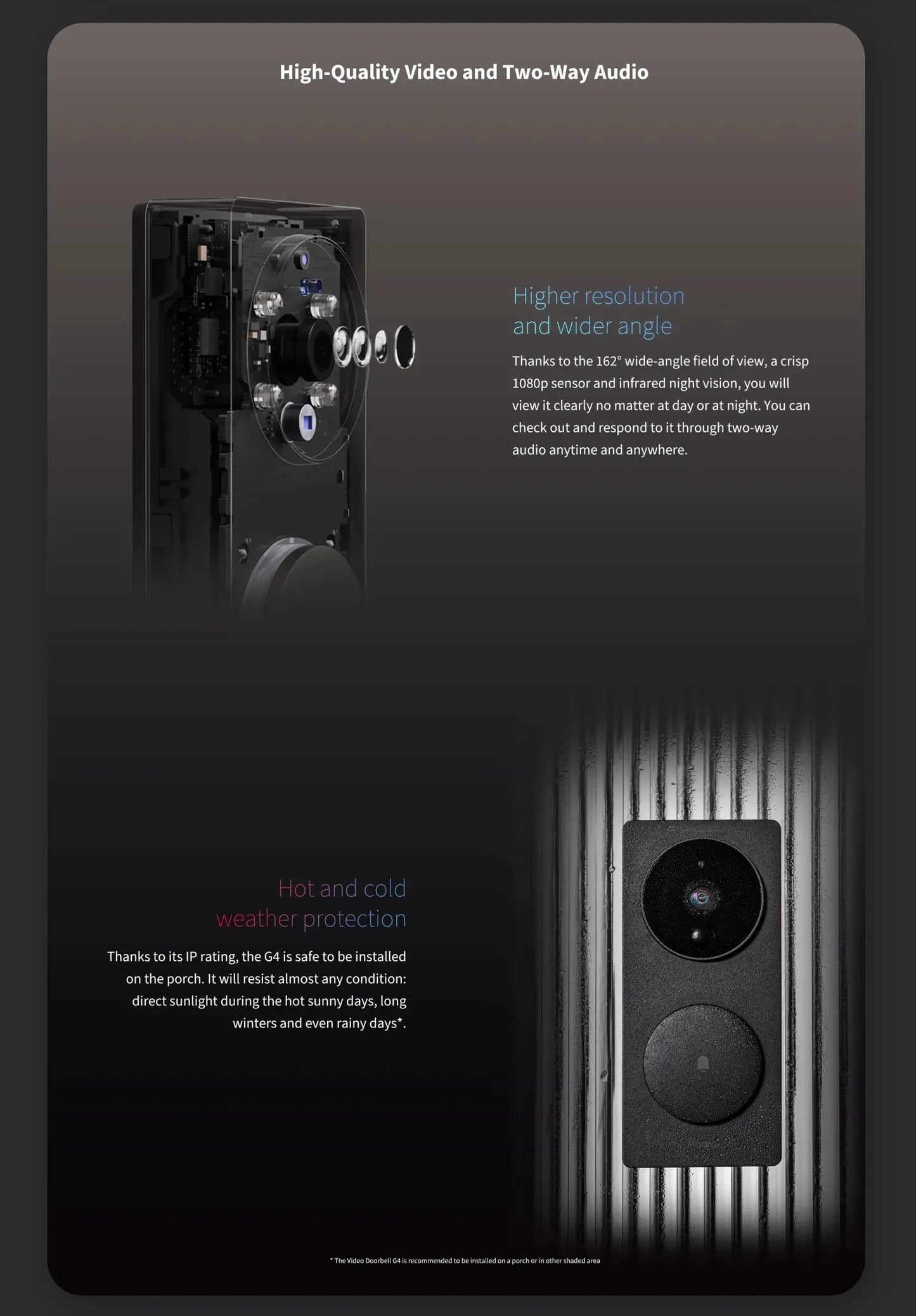 Aqara Smart Video Doorbell G4 Price Singapore