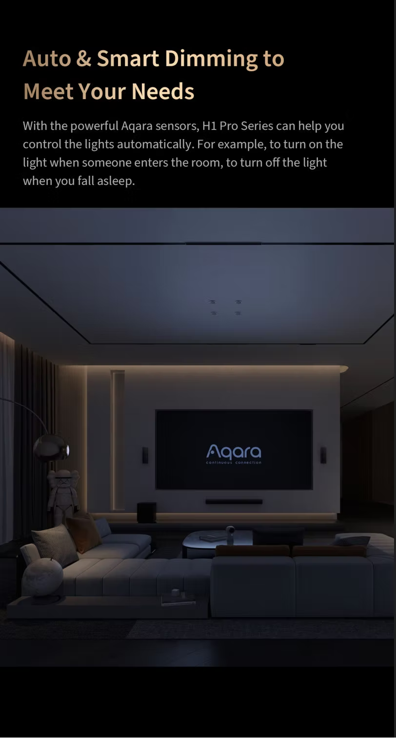 Aqara H1 Pro Series Magnetic Track Lights – Price in Singapore & Key Specs