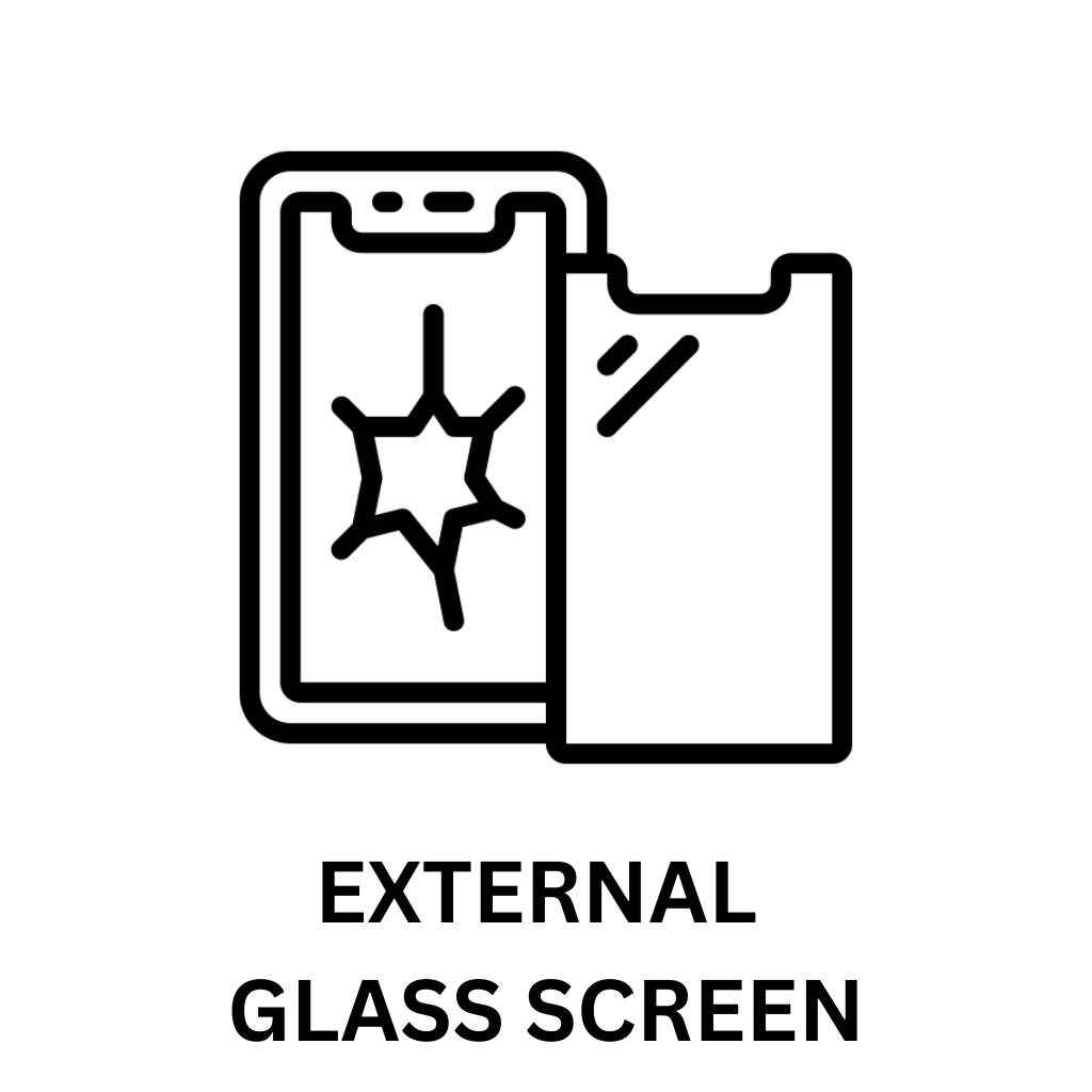 External Glass Screen replacement price in Singapore