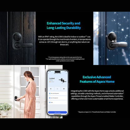 Aqara U300 Smart Lock - Price in Singapore & Key Specs
