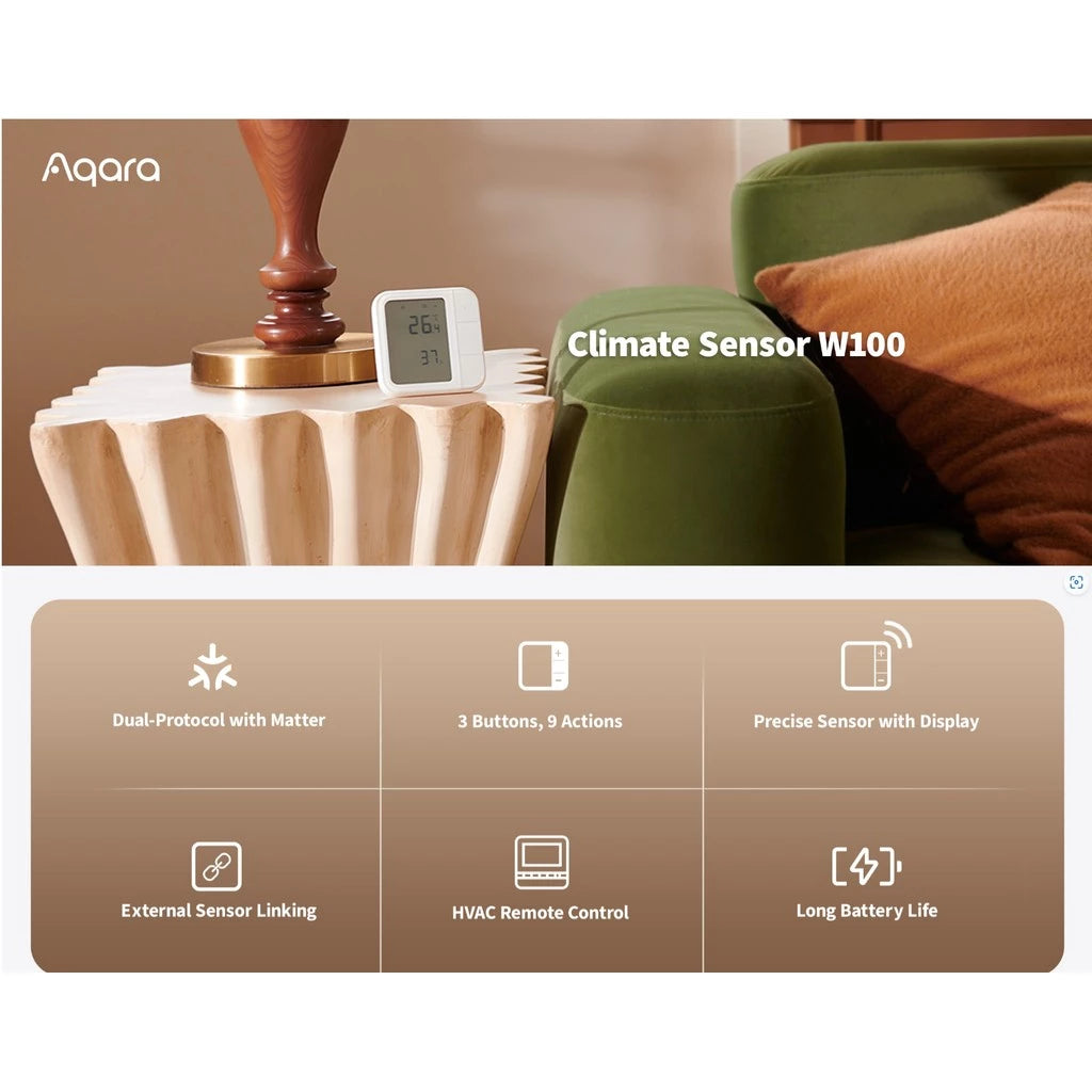 Aqara Climate Sensor W100 - Price in Singapore & Key Specs