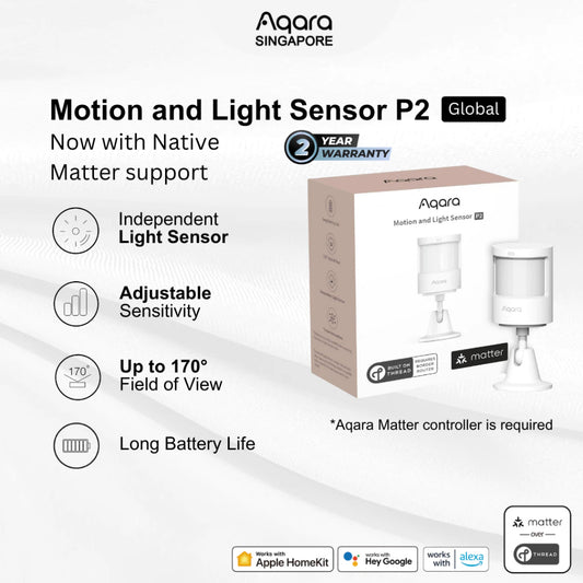 Aqara Motion and Light Sensor P2 - Price in Singapore & Key Specs
